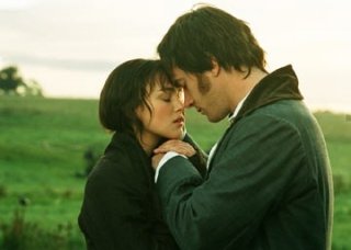 Keira Knightley e Matthew MacFadyen in Orgoglio e Pregiudizio