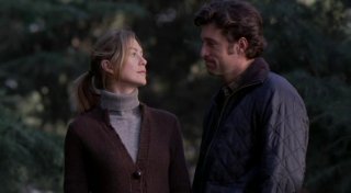 Ellen Pompeo e Patrick Dempsey nell'episodio 'Baind-Aid Covers the Bullet Hole' della serie tv Grey's Anatomy