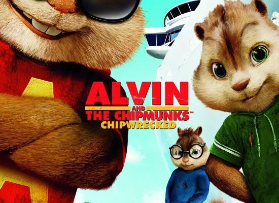 Alvin And The Chipmunks Chip Wrecked Nuovo Poster USA 220824