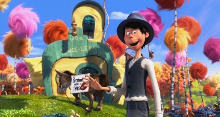 Lorax Il Guardiano Della Foresta Il Giovane Onceler Si Stabilisce Nella Valle Di Truffula Per