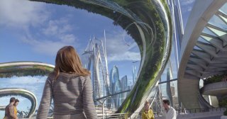 Tomorrowland - Il mondo di domani: un'immagine spettacolare tratta dal film fantascientifico