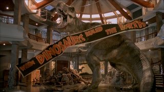 Jurassic Park: il T-Rex irrompe nel Centro visitatori