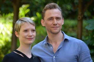 Crimson Peak: Mia Wasikowska e Tom Hiddleston al photocall