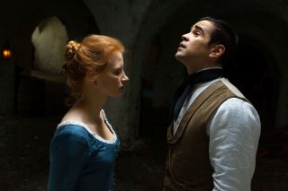 Miss Julie: Jessica Chastain e Colin Farrell in una scena del film