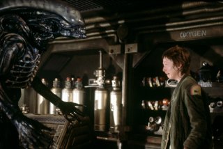 Una scena di Alien