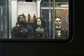 The Defenders: gli eroi in una scena della serie