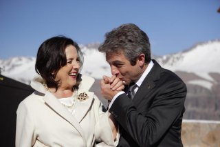 La Cordillera: Ricardo Darín e Paulina Garcia in una scena del film