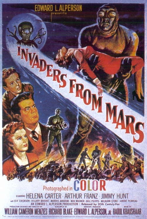 GLI INVASORI SPAZIALI FILM Rojc-POSTER HQ 50x70cm d'une AFFICHE CINéMA