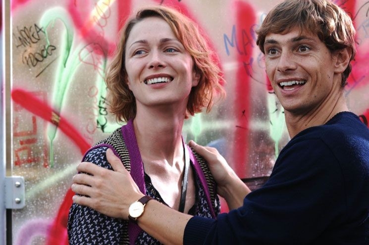 Magdalena Grochowska E Giorgio Pasotti In Una Scena Del Film Voce Del Verbo Amore