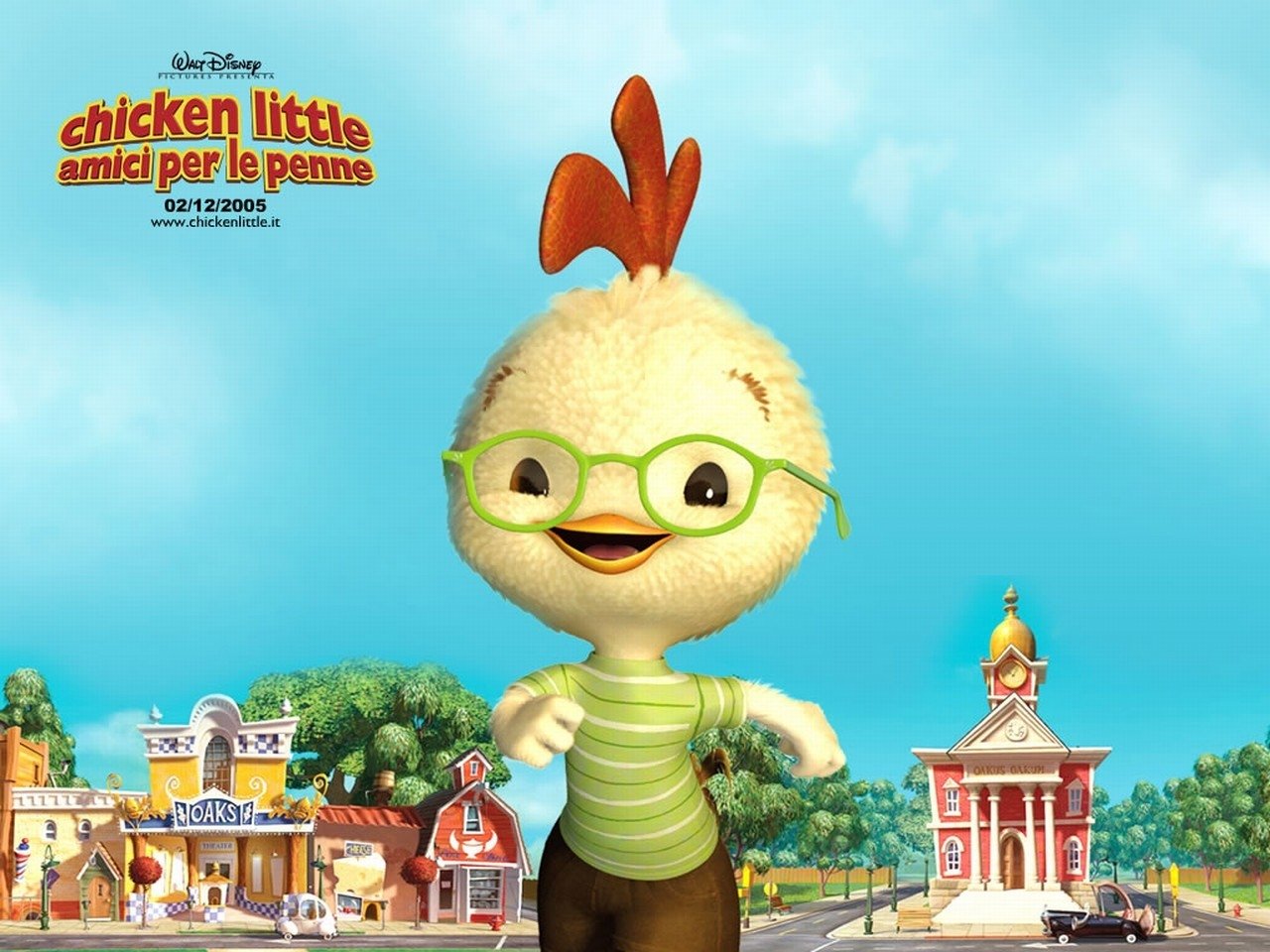 Wallpaper Del Film D animazione Chicken Little Amici Per Le Penne 