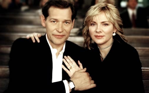 Kim Cattrall E James Remar In Una Scena Di Sex And The City Episodio Peccato Non Originale