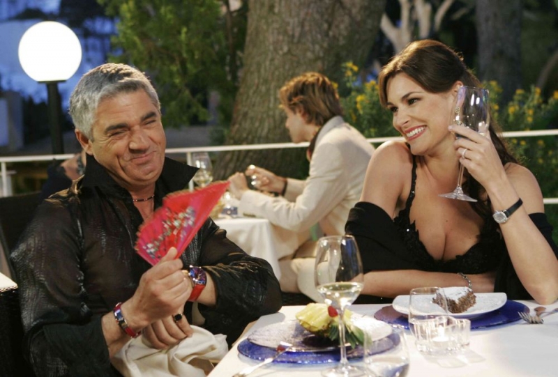 Biagio Izzo e Alena Seredova in