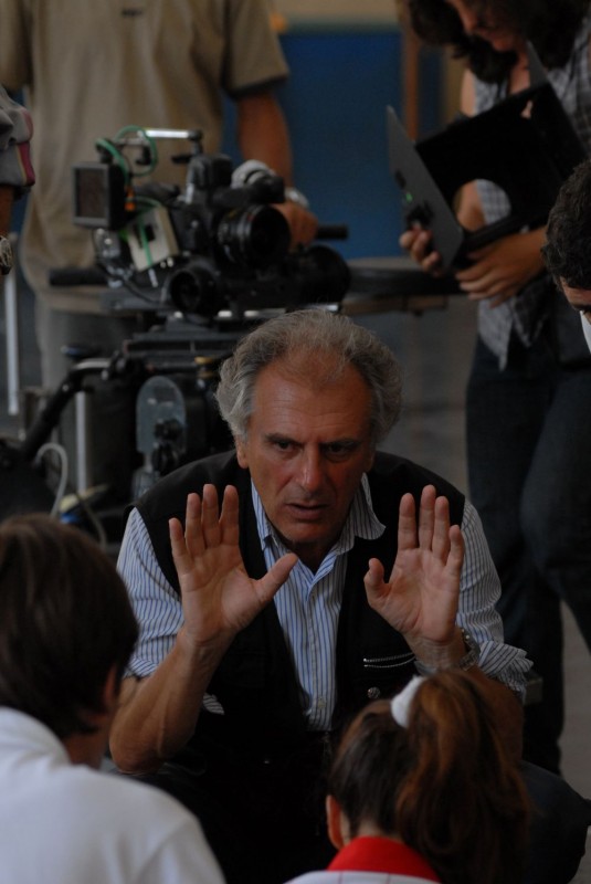 Il regista Marco Risi sul set del film Fortapàsc: 104350 ...