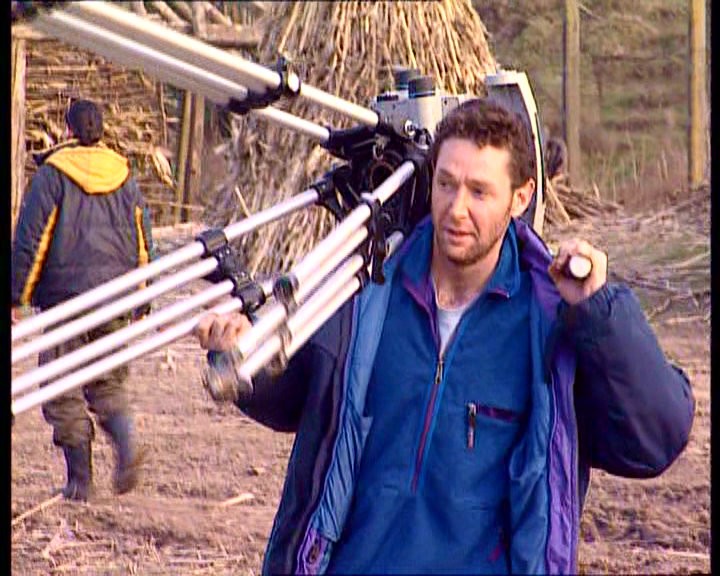 Fabio Olmi al lavoro su un set cinematografico 106000 Movieplayer.it