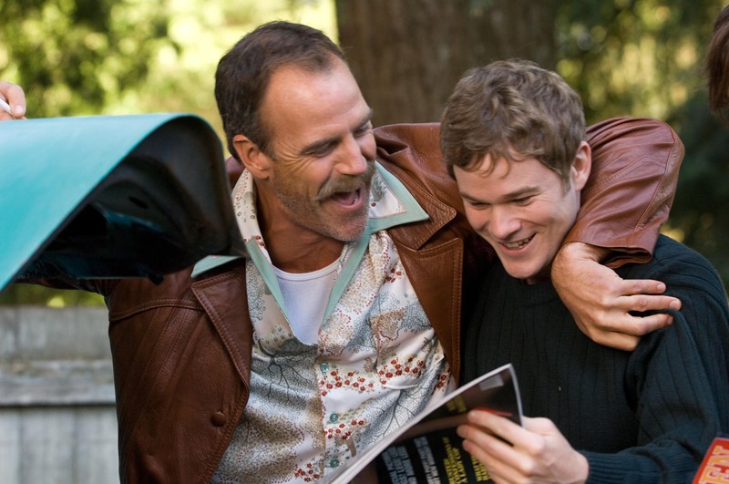 Richard Burgi Movies And Tv Shows Aaron Ashmore e Richard Burgi in una scena del film 'The Christmas
