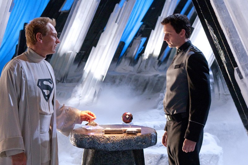 Julian Sands e Callum Blue nell'episodio Kandor di Smallville: 136804 ...