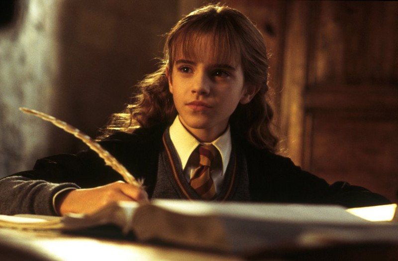 Emma Watson In Una Scena Di Harry Potter E La Camera Dei