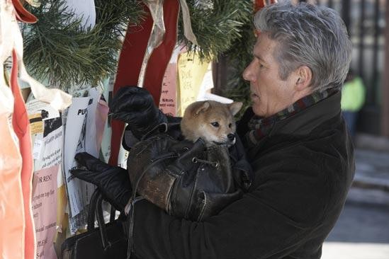 Richard Gere Con Il Cane Hachi In Una Sequenza Del Film Hachiko 141394