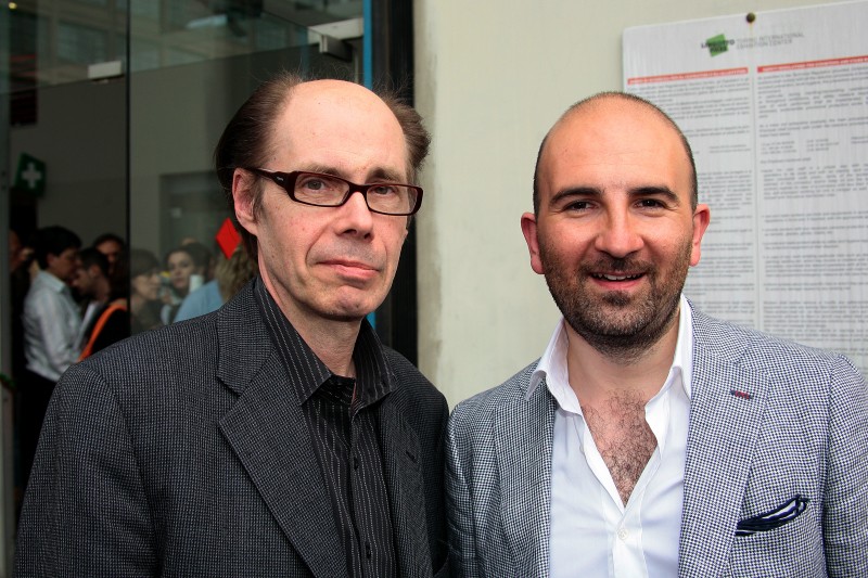 Jeffery Deaver e Donato Carrisi, foto di Paolo Tangari per Salone Internazionale del Libro