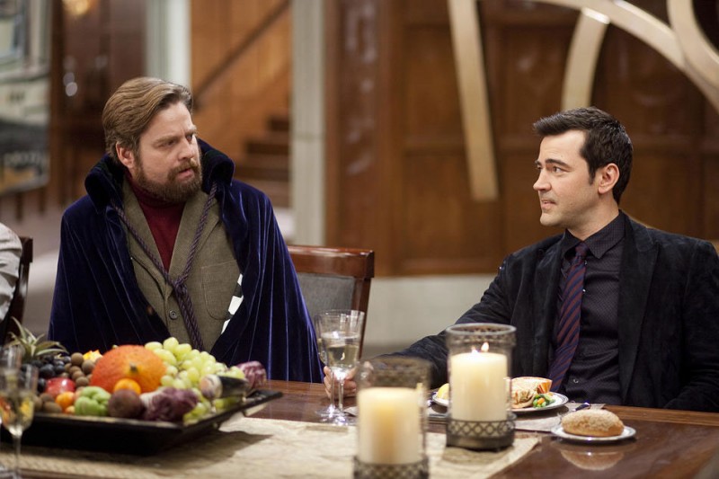 Zach Galifianakis e Paul Rudd nel film A cena con un cretino 180754