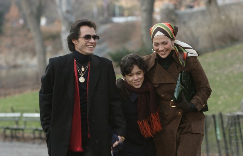 Jennifer Lopez e Marc Anthony in un quadretto familiare ...
