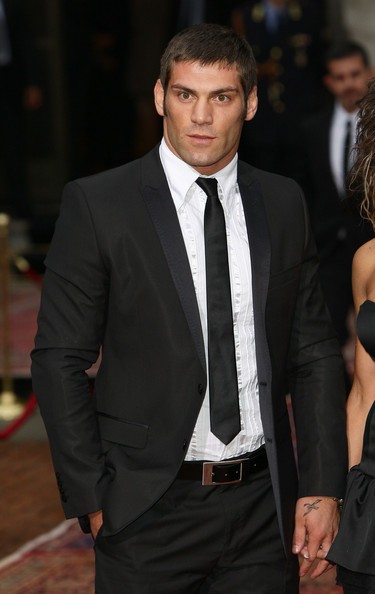 Clemente Russo ad una sfilata di Dolce & Gabbana, nel 2011 ...