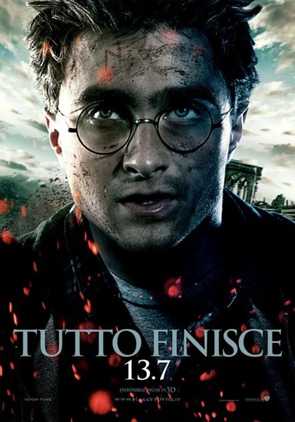 Character Poster Italiano Di Harry Potter E I Doni Della Morte Parte 2 Dedicato A Harry