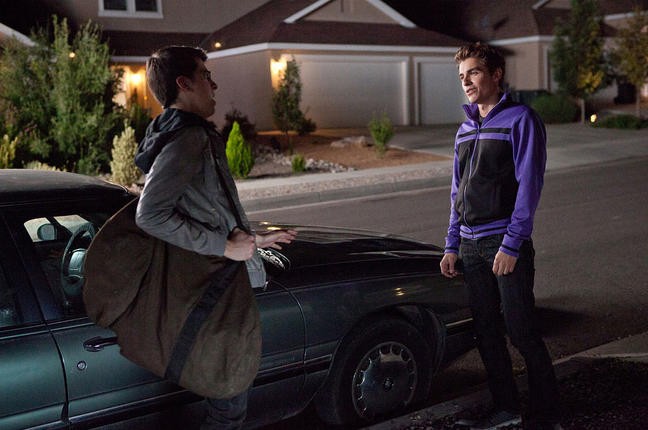 Dave Franco Con Christopher Mintz Plasse Nell Horror Fright Night Il Vampiro Della Porta