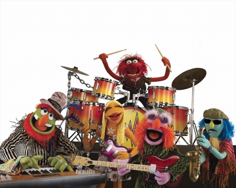 I Muppet Dr. Teeth and the Electric Mayhem band composta da Animal