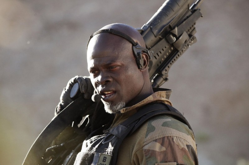 Special Forces Liberate L ostaggio Djimon Hounsou In Un immagine Del 