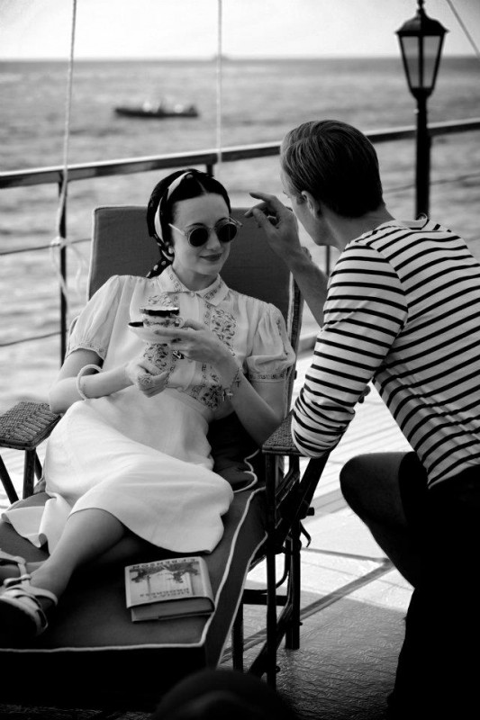 Edward e Wallis James D'Arcy insieme