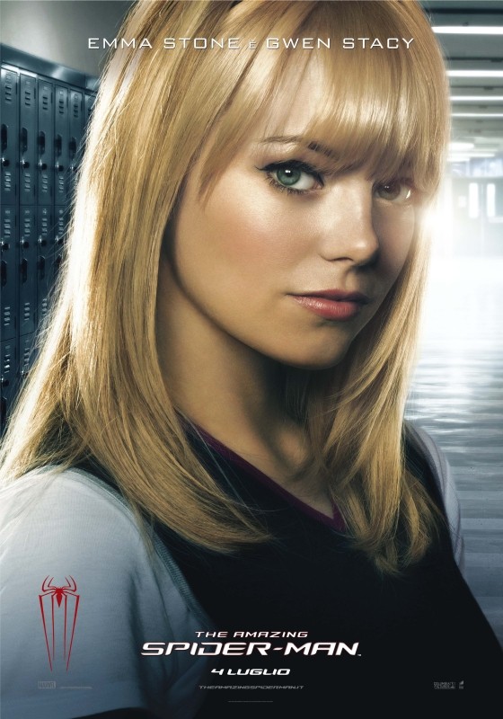 The Amazing Spider-Man: il character poster di Gwen Stacy ...