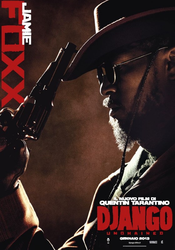 Django Unchained Il Character Poster Italiano Di Jamie Foxx 254797