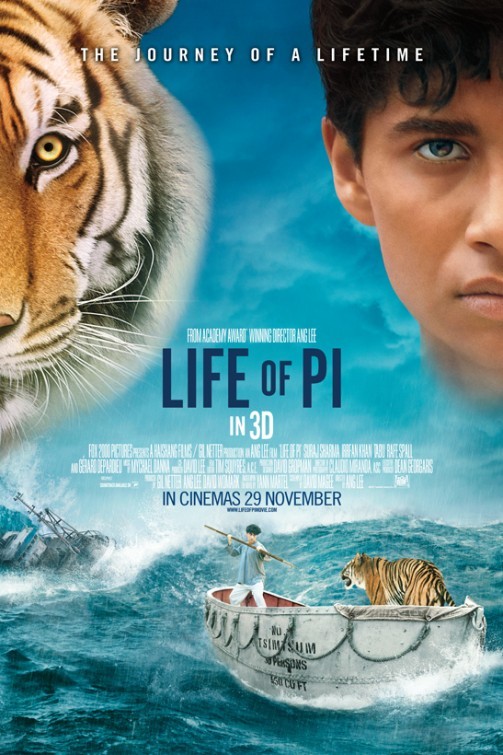 Life Of Pi Final Poster USA 256327 Movieplayer It   Life Of Pi Final Poster Usa 256327 