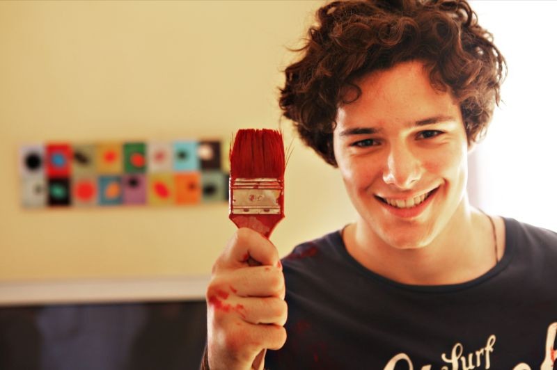 Bianca come il latte, rossa come il sangue Filippo Scicchitano in una foto promozionale Bianca come il latte, rossa come il sangue Filippo Scicchitano in una foto promozionale