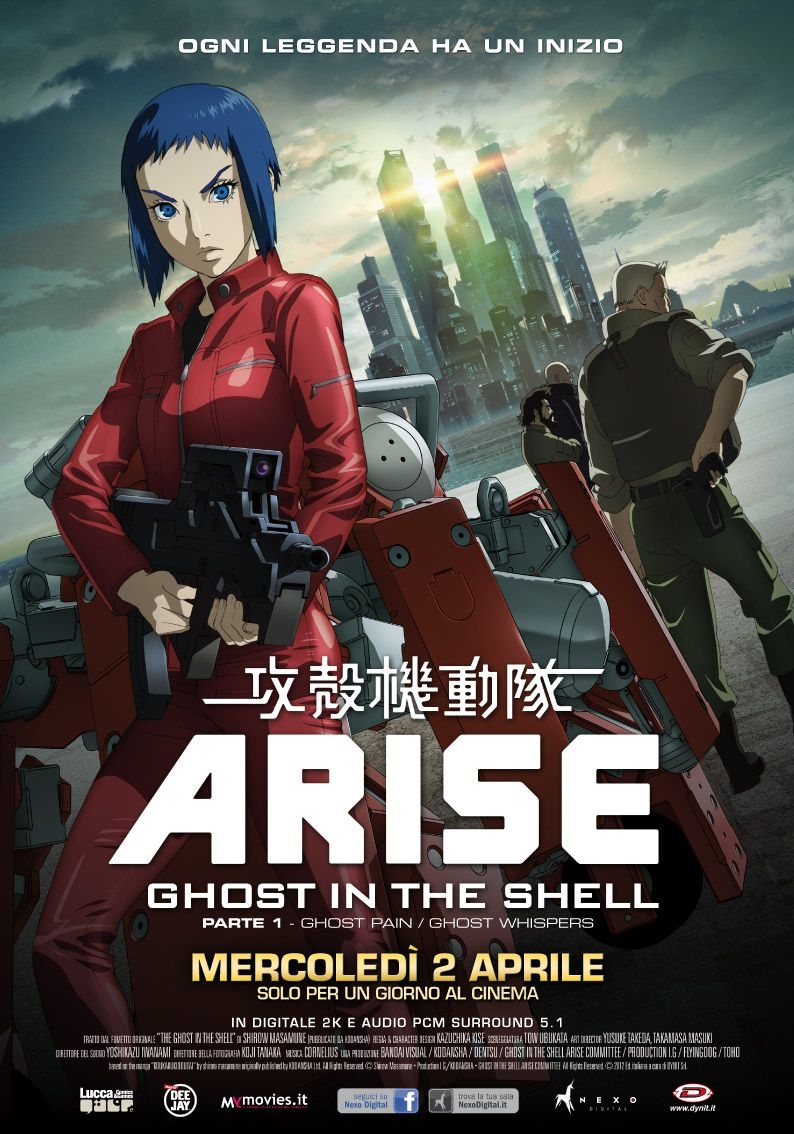 Ghost In The Shell Arise Streaming