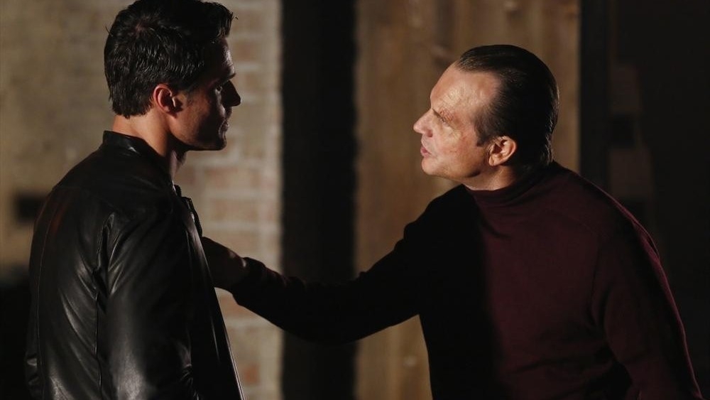 Agents of S.H.I.E.L.D. Bill Paxton con Brett Dalton nell'episodio