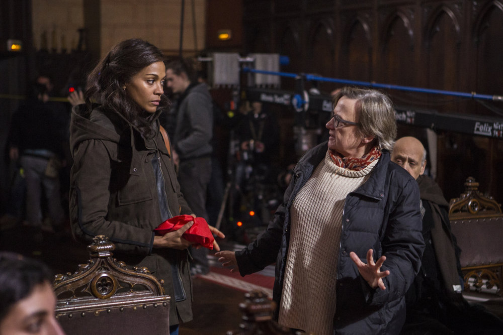 Rosemary's Baby Zoe Saldana e Agnieszka Holland sul set 373639