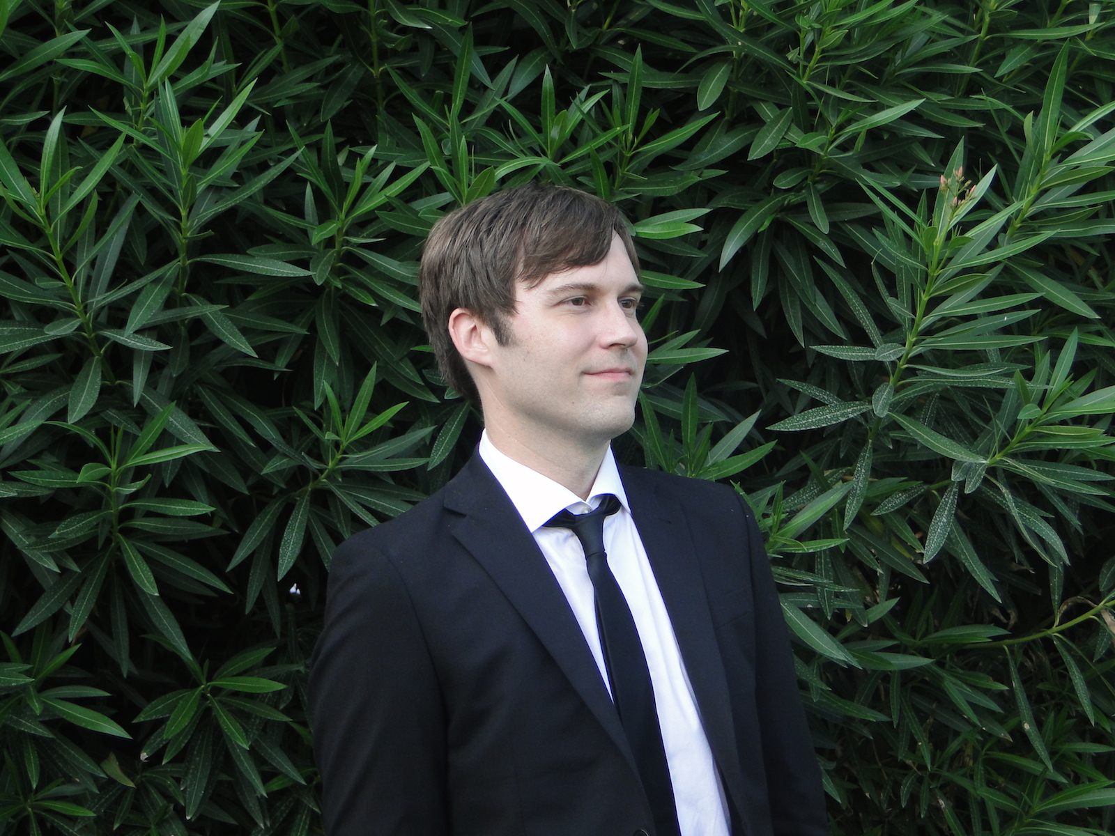 Before I Disappear Shawn Christensen posa al photocall del film di