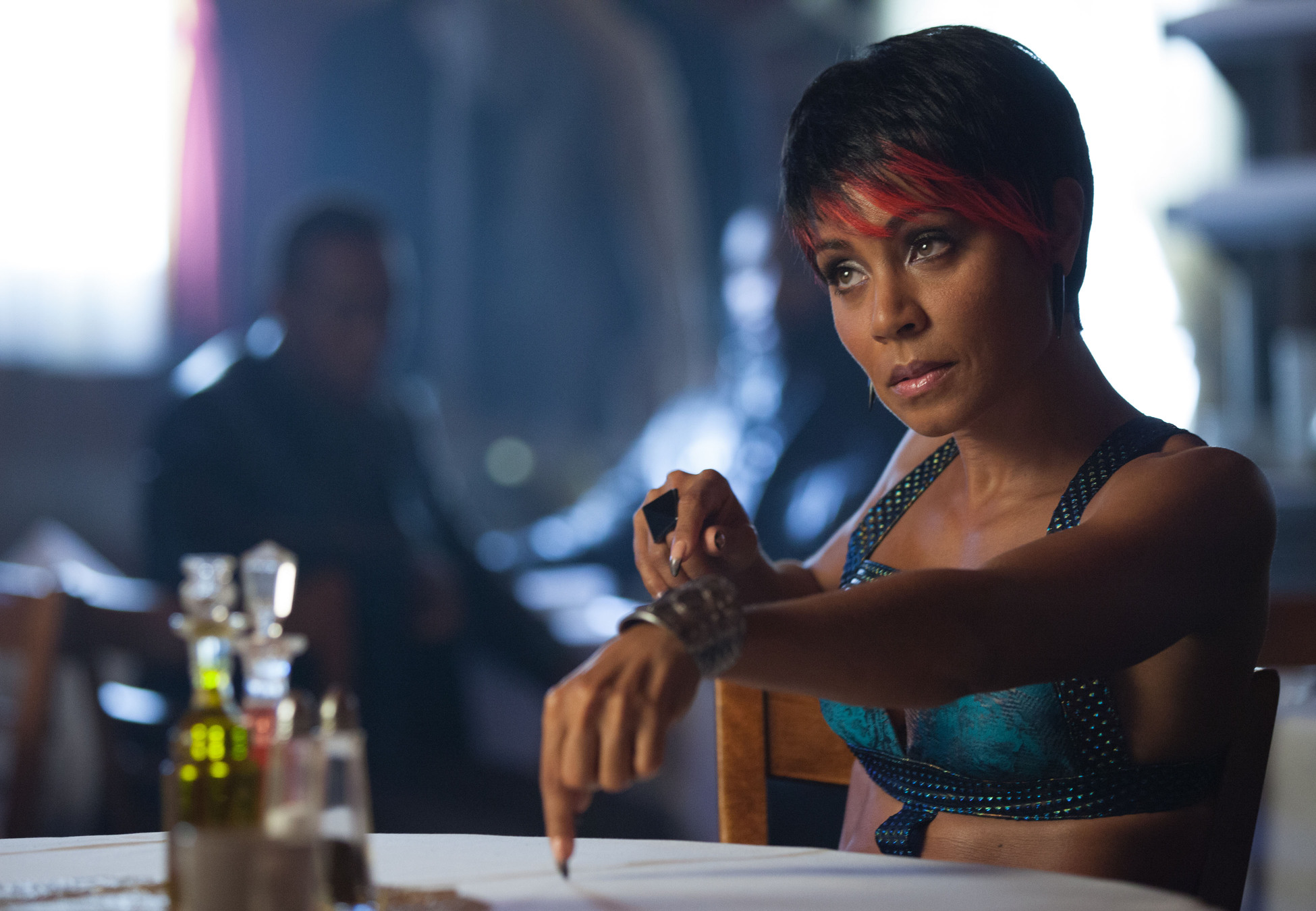 Jada Pinkett Smith Films Et Programmes Tv Gotham: l'attrice Jada Pinkett Smith in una scena dell'episodio L