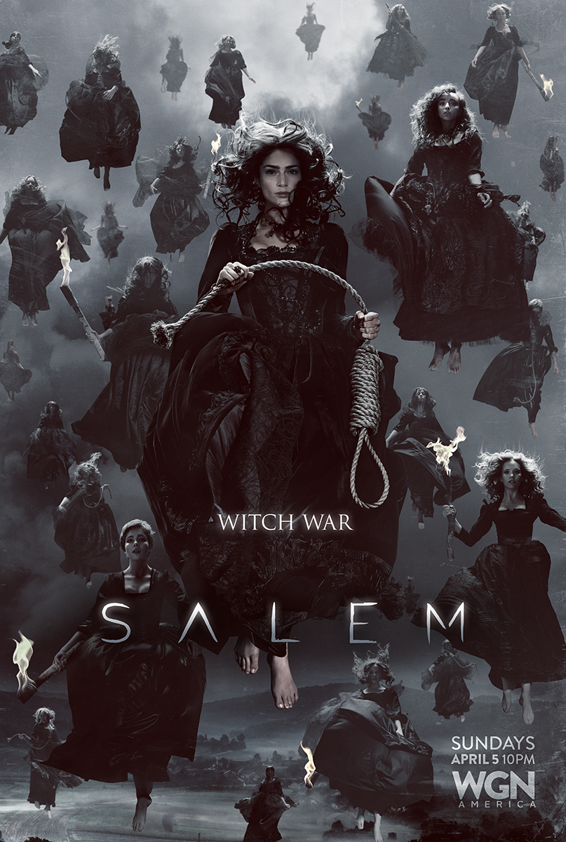 Salem le protagoniste della serie nel poster della seconda stagione