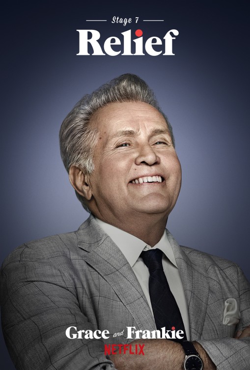 Grace and Frankie Martin Sheen in un manifesto promozionale 399337