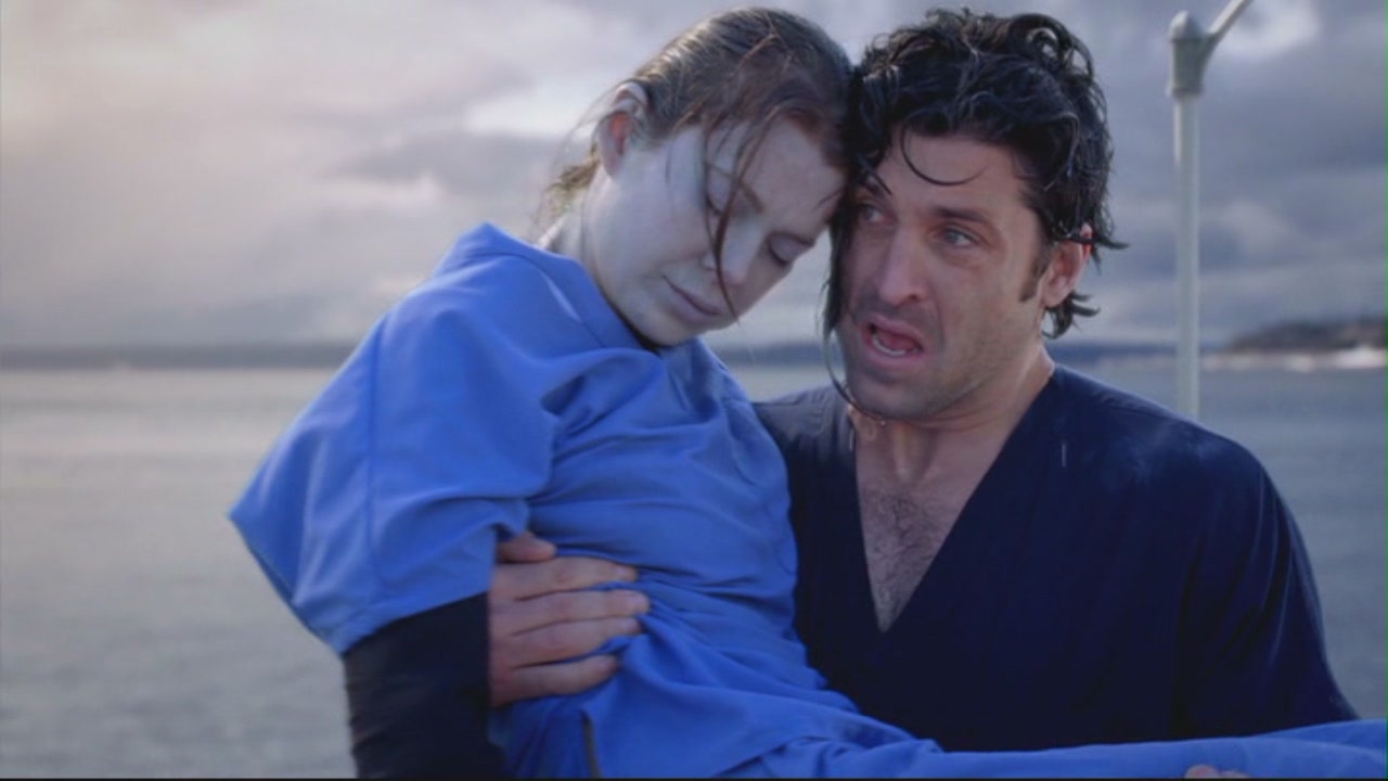 Grey s anatomy derek salva meredith nella puntata intitolata annegare