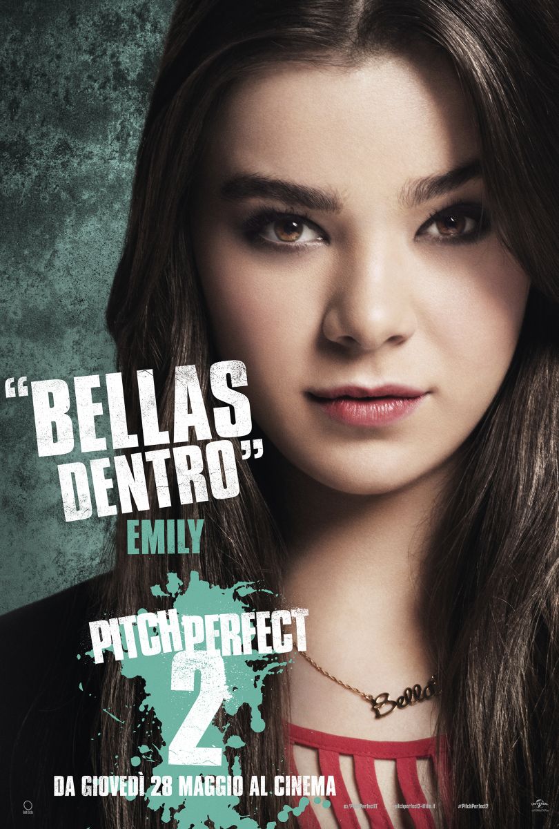 Pitch Perfect 2 il character poster italiano di Emily (Hailee