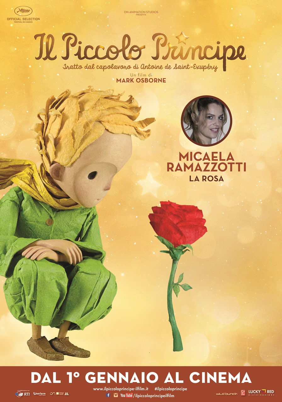 Favorito Il Piccolo Principe il character poster della Rosa doppiata da UF43