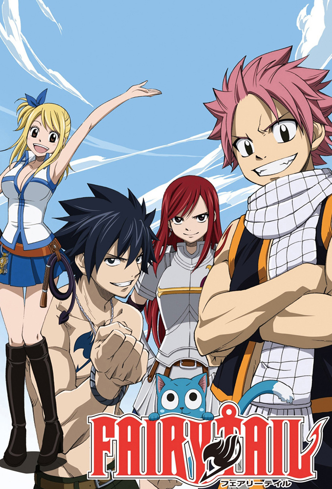 Fairy Tail il poster della serie animata 418149 Movieplayer.it