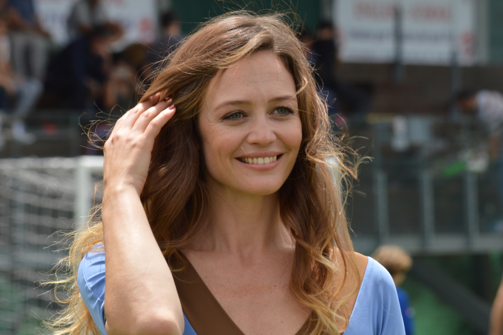 I babysitter Francesca Cavallin in una foto sul set 428948 Movieplayer.it