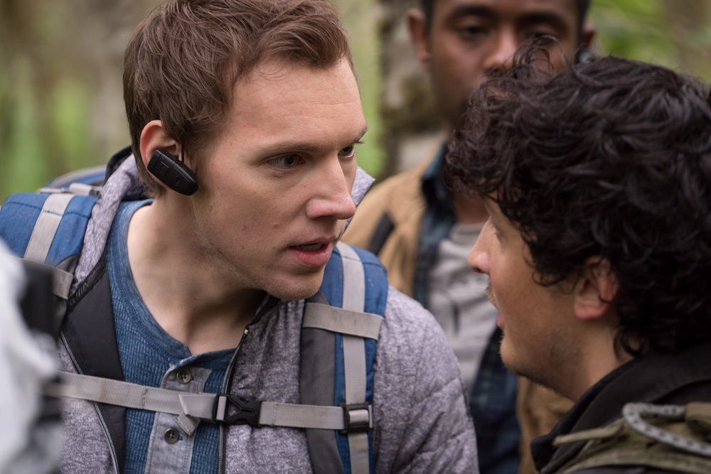 Blair Witch James Allen McCune e Wes Robinson in una scena del film