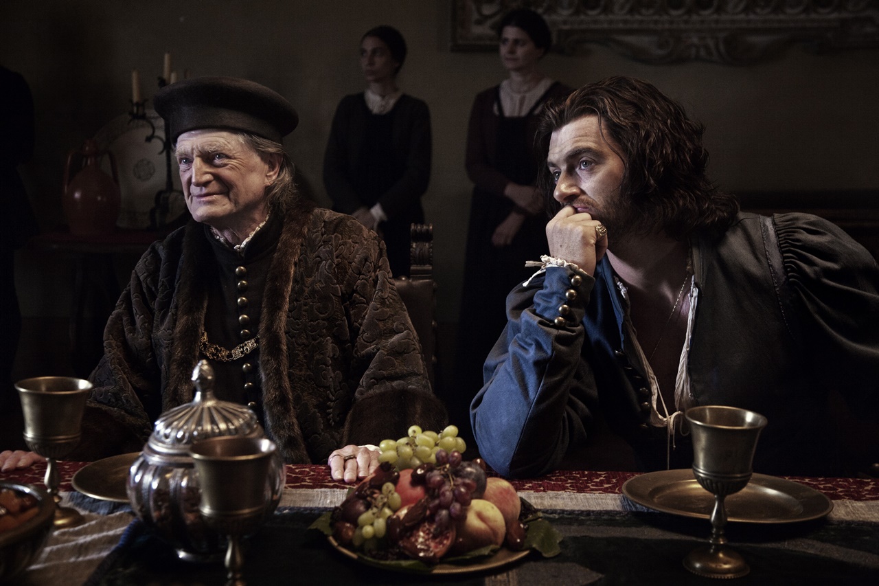 Medici, Masters of Florence: gli attori David Bradley e Stuart Martin.