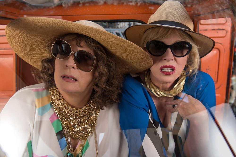 Absolutely Fabulous Le Film Streaming Absolutely Fabulous: The Movie, Jennifer Saunders e Joanna Lumley in